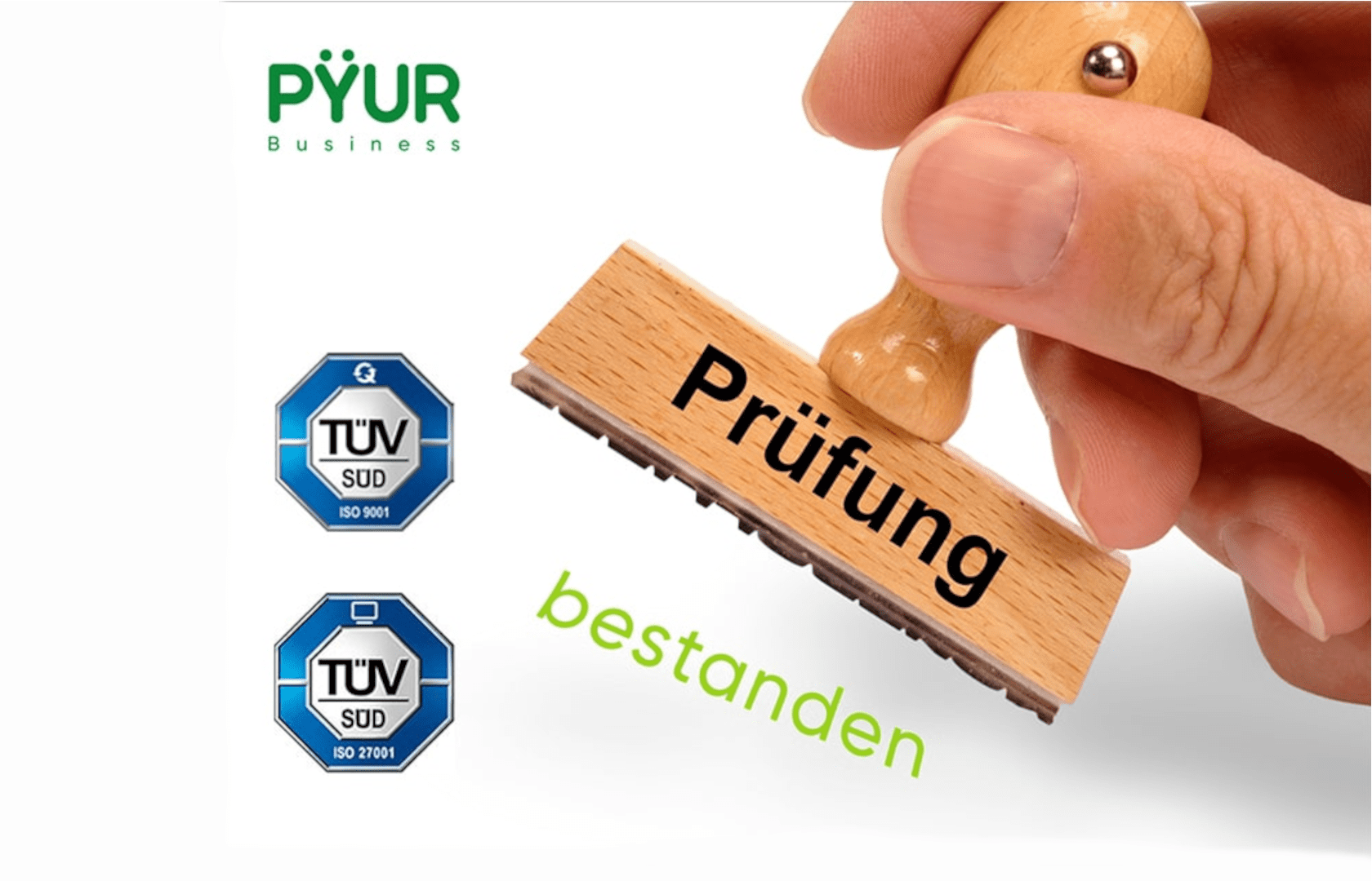 PŸUR Business erneuert und erweitert Zertifizierungen für Sicherheit und Qualität